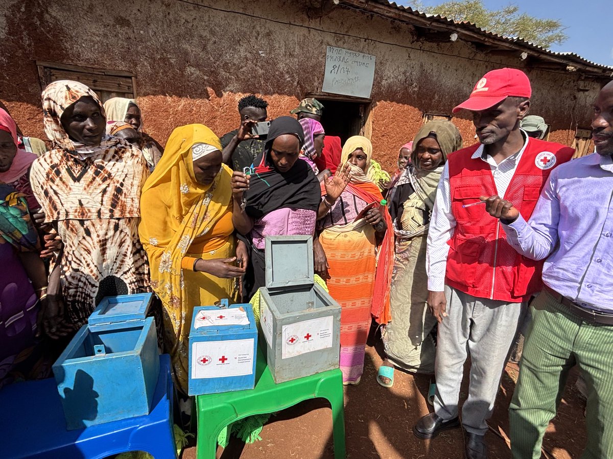 Saving groups introduced by #EthiopianRedCross and @RotesKreuzat meantime really make a big difference in the lives of the women #empowerment