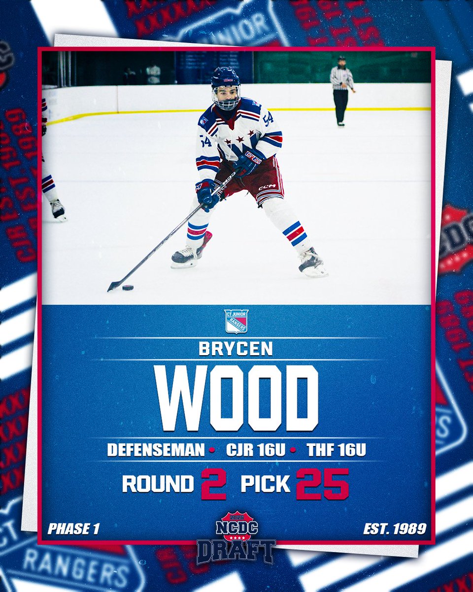 realmstanaway's tweet photo. 🚨NCDC DRAFT🚨⁠ ⁠ 

We are excited to announce we have selected Brycen Wood with the 25th overall pick in Phase 1 of the NCDC Draft 🏒  ⁠ ⁠

Welcome Brycen 🤝 https://t.co/Lgjex8AeWc