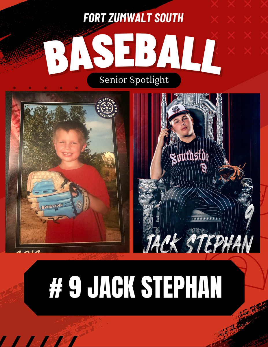SENIOR SPOTLIGHT! JACK STEPHAN! We are so proud of you Jack! <a href="/FZSBaseball/">FZS Baseball</a>