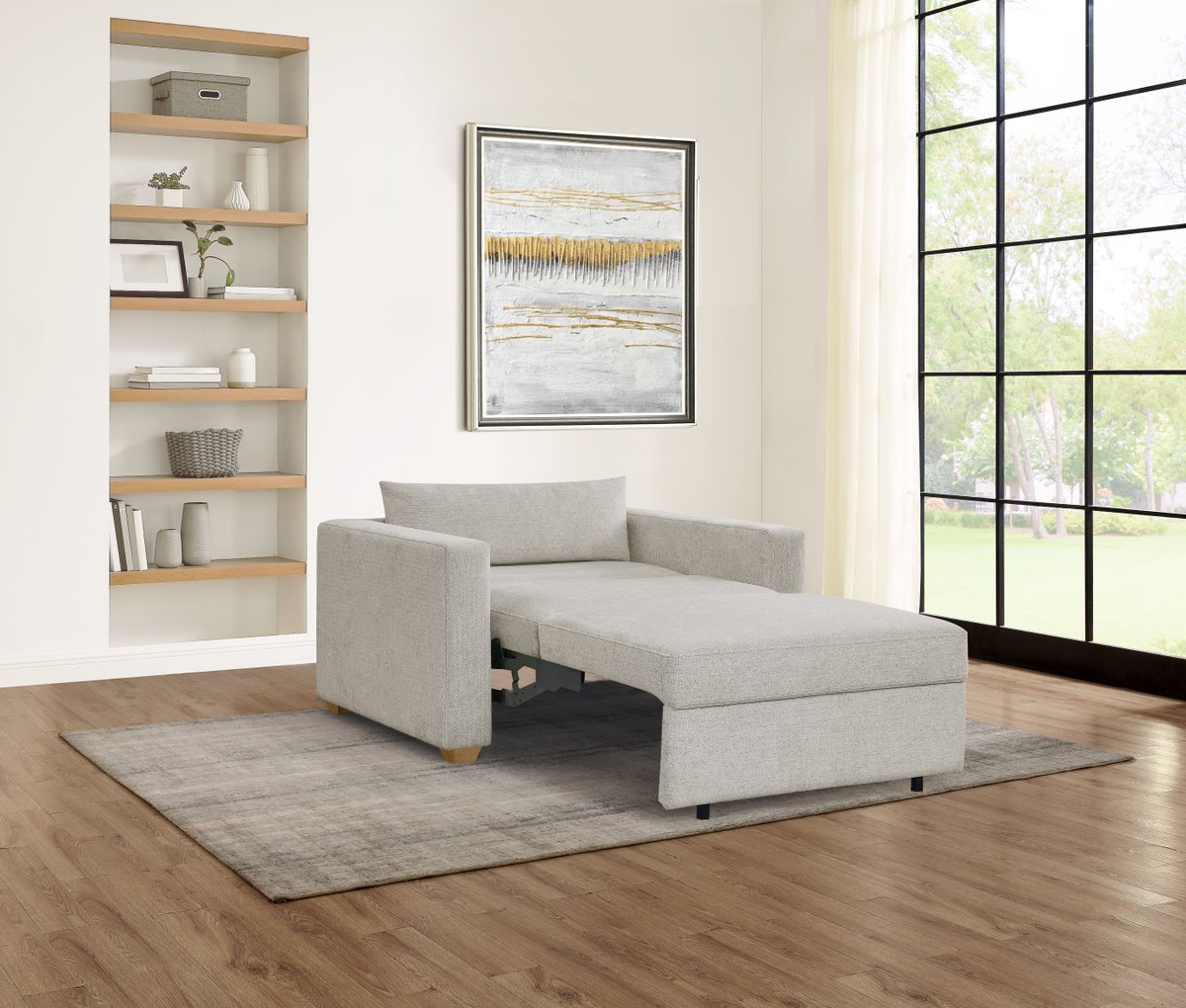 More ways to relax, more ways to save. The Thomasville Dillard Sleeper Chair is your go-to for comfort and convenience, easily converting from a stylish chair to a twin-size sleeper.

#ThomasvilleOfficial #ThomasvilleFurniture