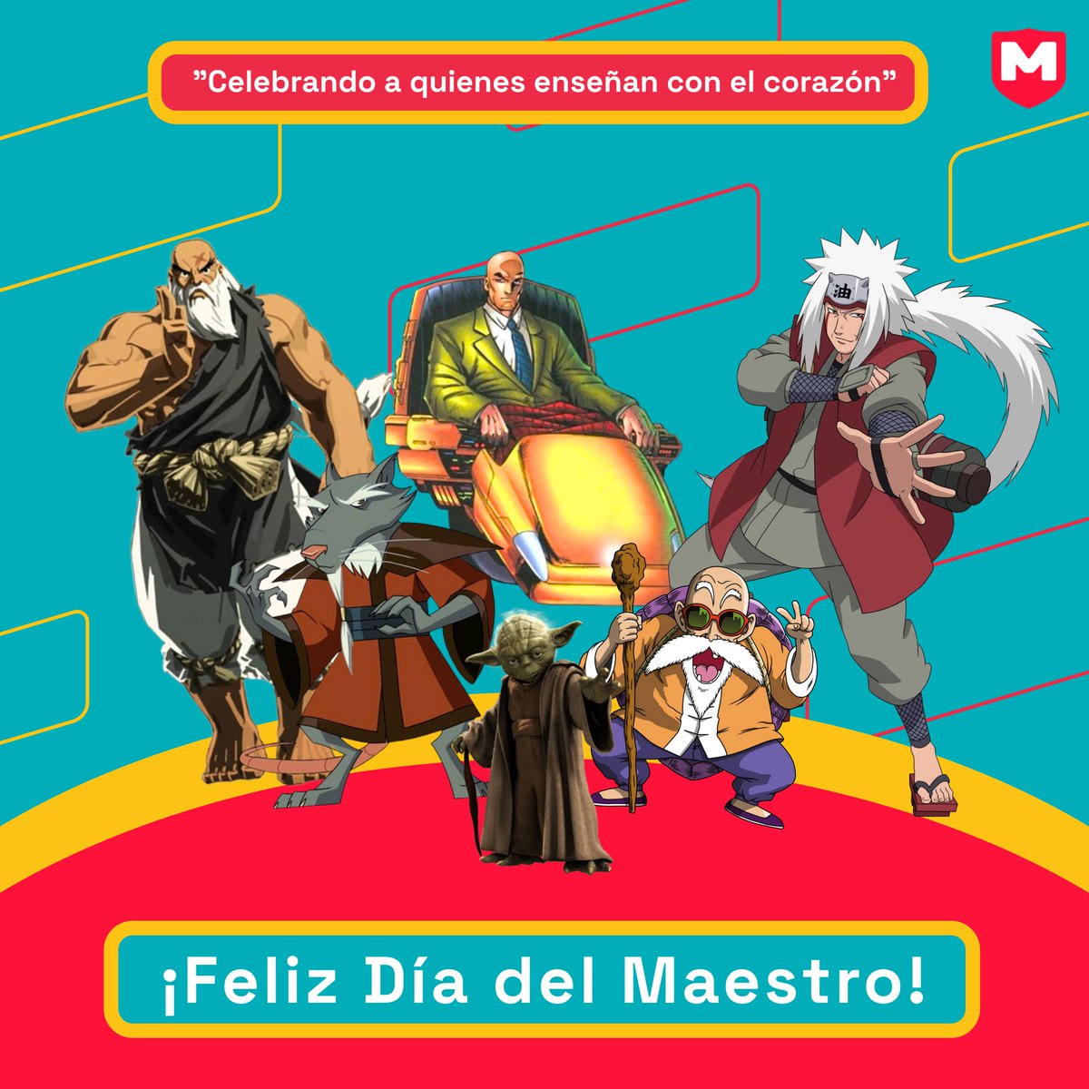 AntivirusMex's tweet photo. 📘💬 Hoy celebramos a quienes hacen del conocimiento una aventura.
¡Feliz Día del Maestro! 🎓🙌
#DíaDelMaestro
#MaestrosQueInspiran
#EducaciónDigital
#FelizDíaDelMaestro https://t.co/s5sWPAUn28
