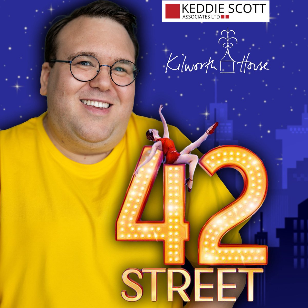 🎭Kilworth House Theatre has announced the full cast for its 2025 production of 42nd Street, which will be staged in its outdoor woodland theatre.
⭐️TJ LLOYD as Bert Barry.
#superclients