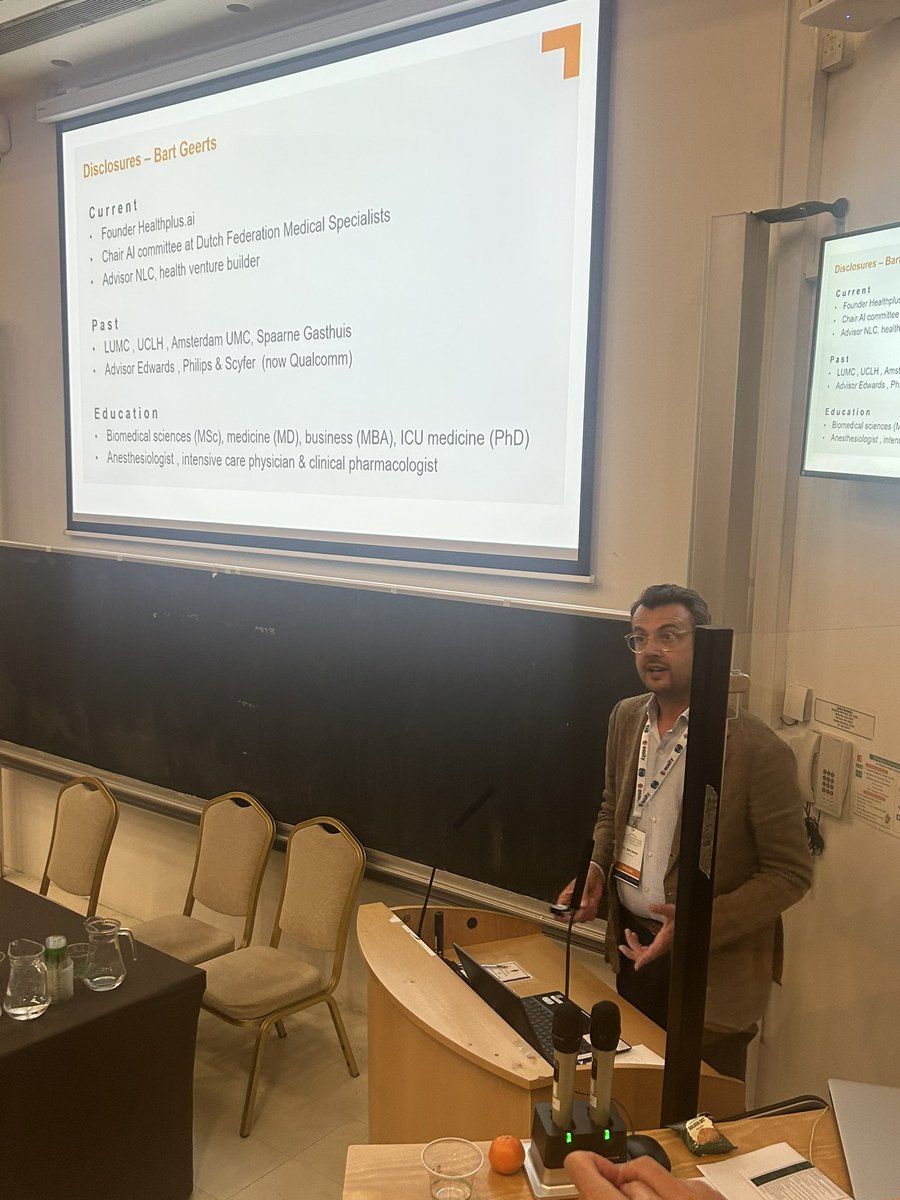 Jose M. Balibrea MD, PhD, FACS (@balibreajose) on Twitter photo Today at the <a href="/SISEurope/">SurgInfectSoc-Europe</a> congress we tried to make a critical analysis of what, as of today, #IA brings in the form of real value in surgical infections.
Thanks to Mohammed Abbas 🇨🇭 and Bart Geerts 🇳🇱 (healthplus.ai) for their exceptional talks.
Validation, model Today at the <a href="/SISEurope/">SurgInfectSoc-Europe</a> congress we tried to make a critical analysis of what, as of today, #IA brings in the form of real value in surgical infections.
Thanks to Mohammed Abbas 🇨🇭 and Bart Geerts 🇳🇱 (healthplus.ai) for their exceptional talks.
Validation, model