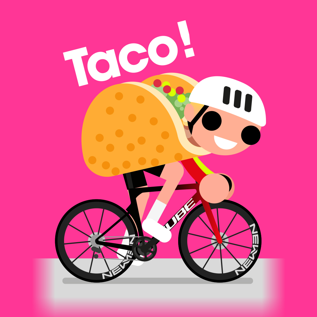 procycletrumps's tweet image. Close for Taco 🌮🐙👏 #GirodItalia