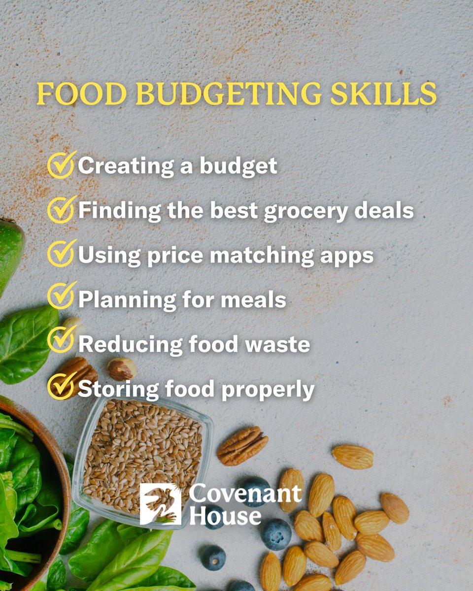 CovenantHouseTO's tweet image. We recently held a food budgeting workshop to offer youth practical skills like creating a grocery budget that works for their lifestyle and helps them make nutritious and budget-friendly food choices at the grocery store.
With the rising cost of living, these life skills are…
