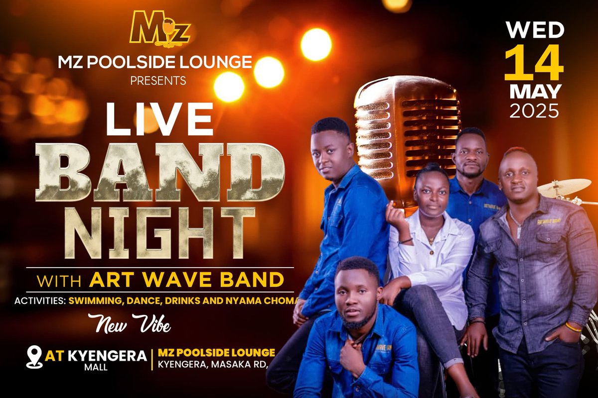Live band Wednesday featuring ARTWAVE band.