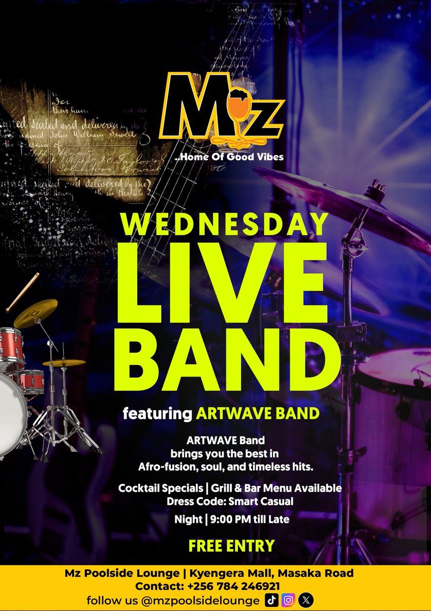 Wednesday Night featuring ARTWAVE band Live