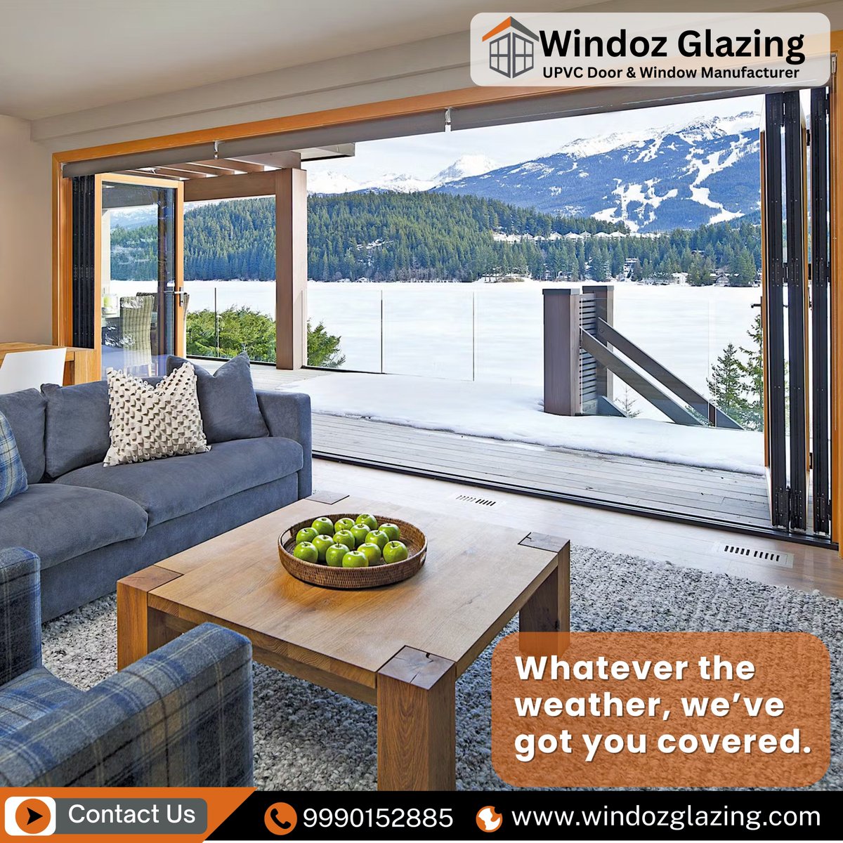 windozglazing's tweet image. Whatever the weather, we&apos;ve got you covered.
Rain, shine, or storm — trust Windoz Glazing to keep your home secure, stylish, and energy-efficient. 

📞 Get a free quote today.

#WindozGlazing #WeatherProofWindows #HomeImprovement #DoubleGlazing #WindowSolutions #StayWarmStayCool
