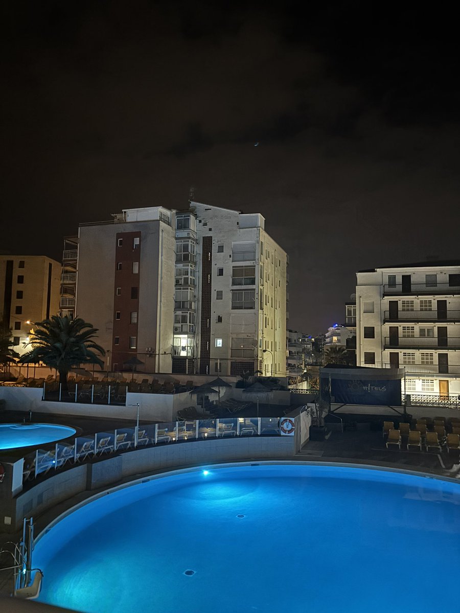 nobleslave's tweet photo. Night time balcony view from Salou Spain #femalesupremacy https://t.co/aiV6IDXj1V