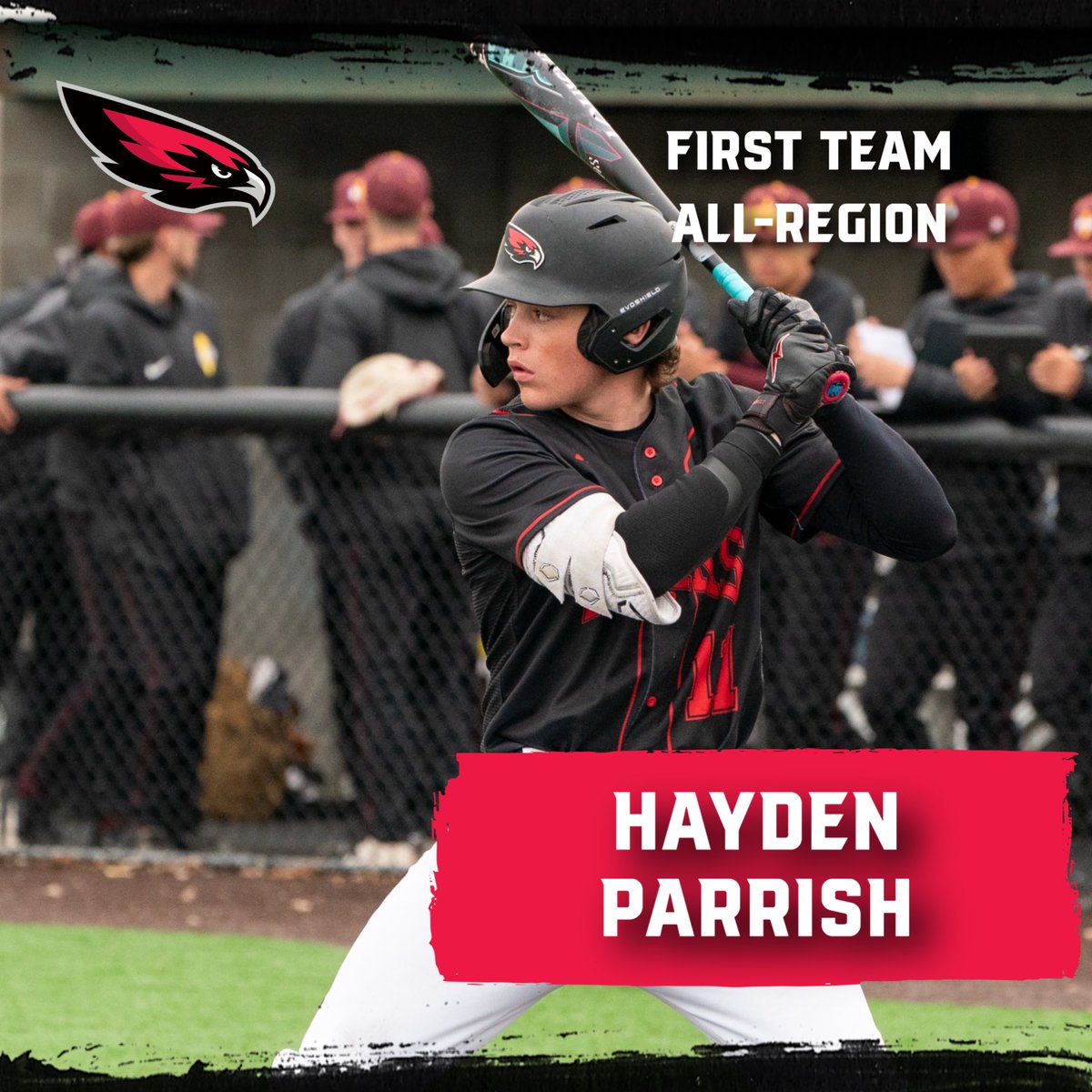 Northeast Baseball (@northeastccbsb) on Twitter photo ๐
๐ข๐ซ๐ฌ๐ญ ๐๐๐๐ฆ ๐๐ฅ๐ฅ-๐๐๐ ๐ข๐จ๐ง!
Congrats to Hayden Parrish!
Parrish did damage out of the two-hole all year as he hit for a .356 batting average, added 45 RBIs, sent three home runs over the fence and recorded 11 doubles!
#ClawsDown | ๐ดโซ๏ธโช๏ธโพ๏ธ ๐
๐ข๐ซ๐ฌ๐ญ ๐๐๐๐ฆ ๐๐ฅ๐ฅ-๐๐๐ ๐ข๐จ๐ง!
Congrats to Hayden Parrish!
Parrish did damage out of the two-hole all year as he hit for a .356 batting average, added 45 RBIs, sent three home runs over the fence and recorded 11 doubles!
#ClawsDown | ๐ดโซ๏ธโช๏ธโพ๏ธ