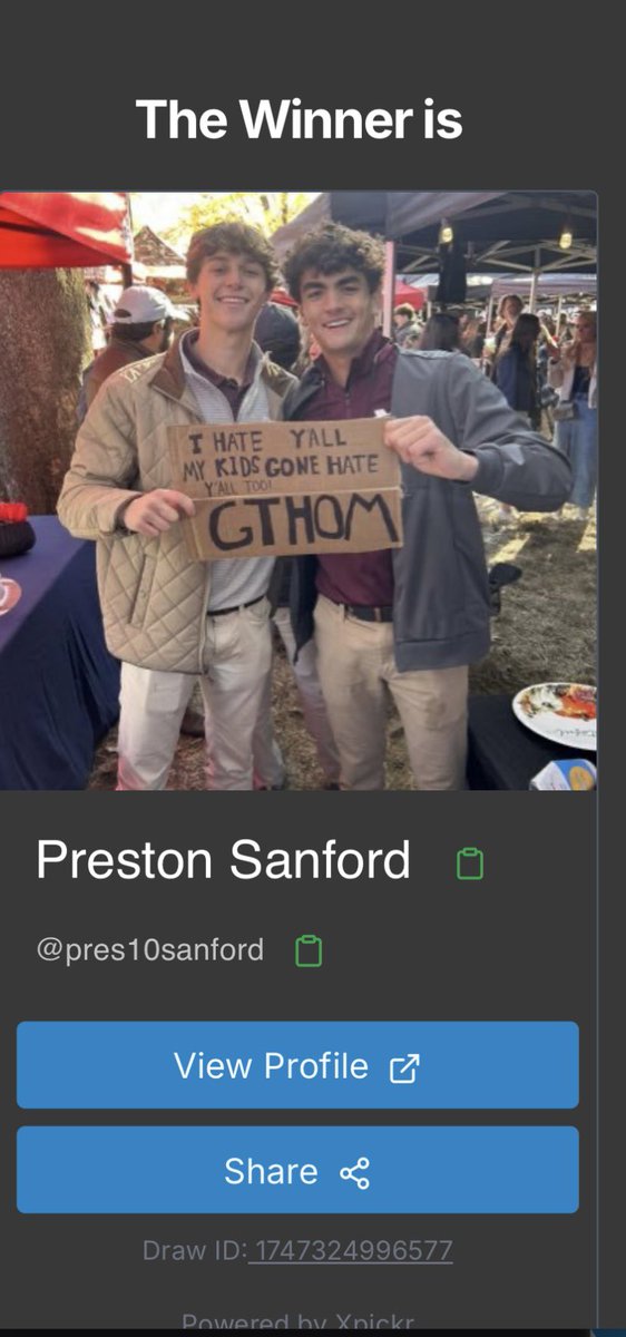 DawgWireHQ (@dawgwirehq) on Twitter photo Winner is <a href="/pres10sanford/">Preston Sanford</a> ! DM us your info so we can get this shipped to you!!
More Giveaways are in the making! Winner is <a href="/pres10sanford/">Preston Sanford</a> ! DM us your info so we can get this shipped to you!!
More Giveaways are in the making!