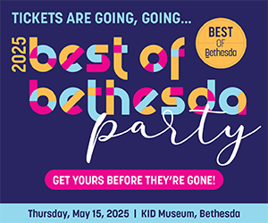 bethesda_today's tweet image. The 2025 Best of Bethesda Party is TODAY!

Get last minute tickets here:
l8r.it/tpG6

There will be food, drinks, massages, photos, dancing, live music and more. Don't miss out on the fun! Get tickets now.

#bestofbethesda #bethesdamagazine