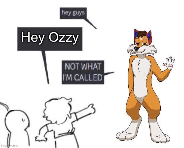 It’s ‘Ozzi’ with an ‘I’, not a ‘Y’!!! 😤