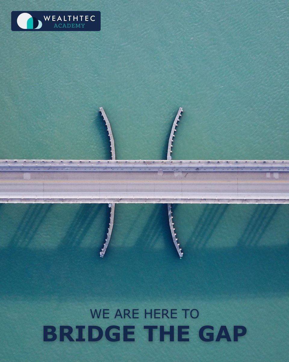 We bridge the gap between knowledge and action, helping individuals and employees build a healthy, empowered financial future.
From mastering your mindset to managing your money, we’re here to unlock your full potential.

#WealthtecAcademy #Money #Success #Potential #GrowthHacks