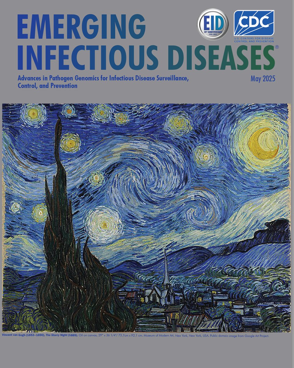🆕 A new supplement from <a href="/CDCgov/">CDC</a>'s EID journal showcases 21 articles on pathogen genomic innovations, highlighting the transformative impact of advanced molecular detection. Huge thanks to all the authors for their contributions to advancing public health! wwwnc.cdc.gov/eid/articles/i…