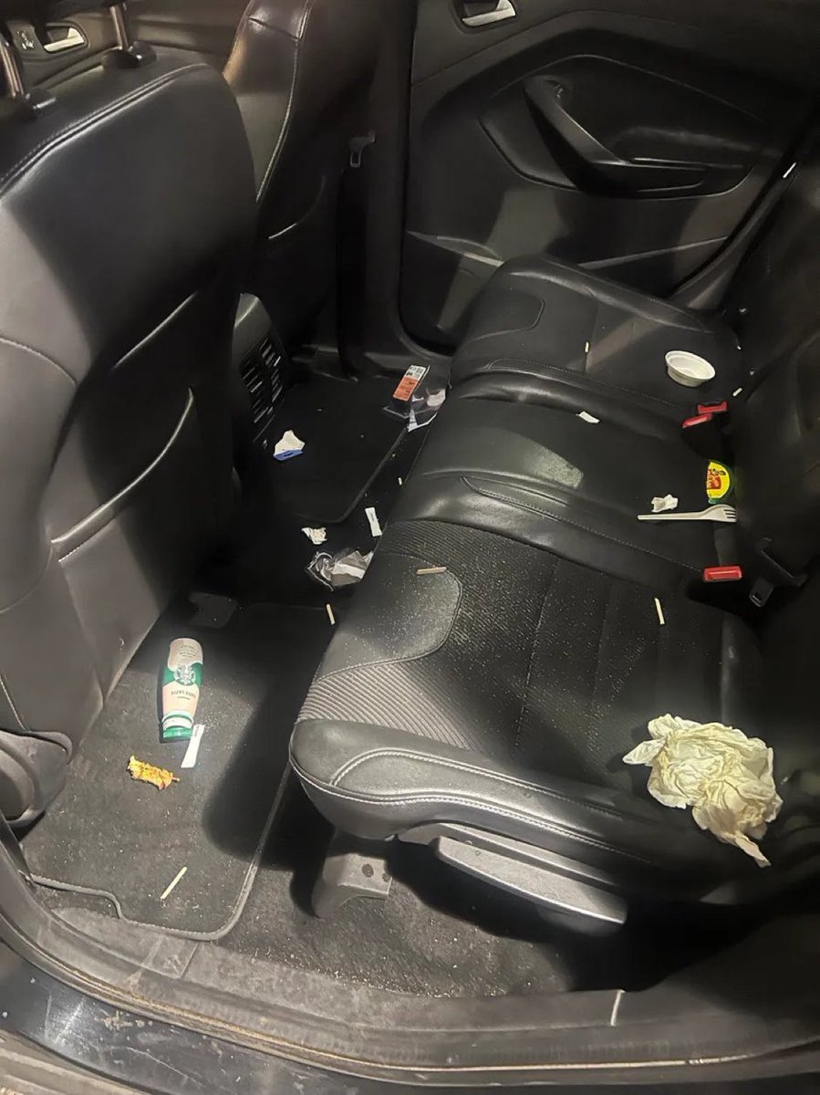 The Sun revealed that this was the state the Foreign Secretary, David Lammy, left the taxi in.

"A sandwich packet, plastic fork and a discarded coffee cup can all be seen in the photo."

This is Starmer’s top choice to represent Britain on the world stage.