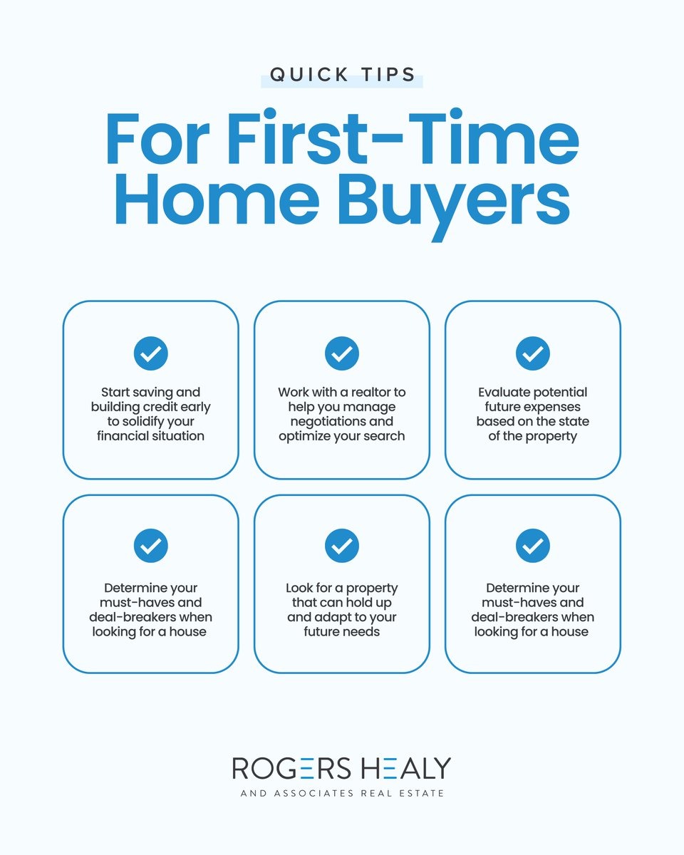 MyRealtorRogers's tweet photo. Thinking about buying a new home this summer? Here are some tips to help you prepare for the journey.

When you’re ready, reach out to our talented team at @rhadfw to guide you every step of the way.
📧: Info@RogersHealy.com https://t.co/f0156JfMIs