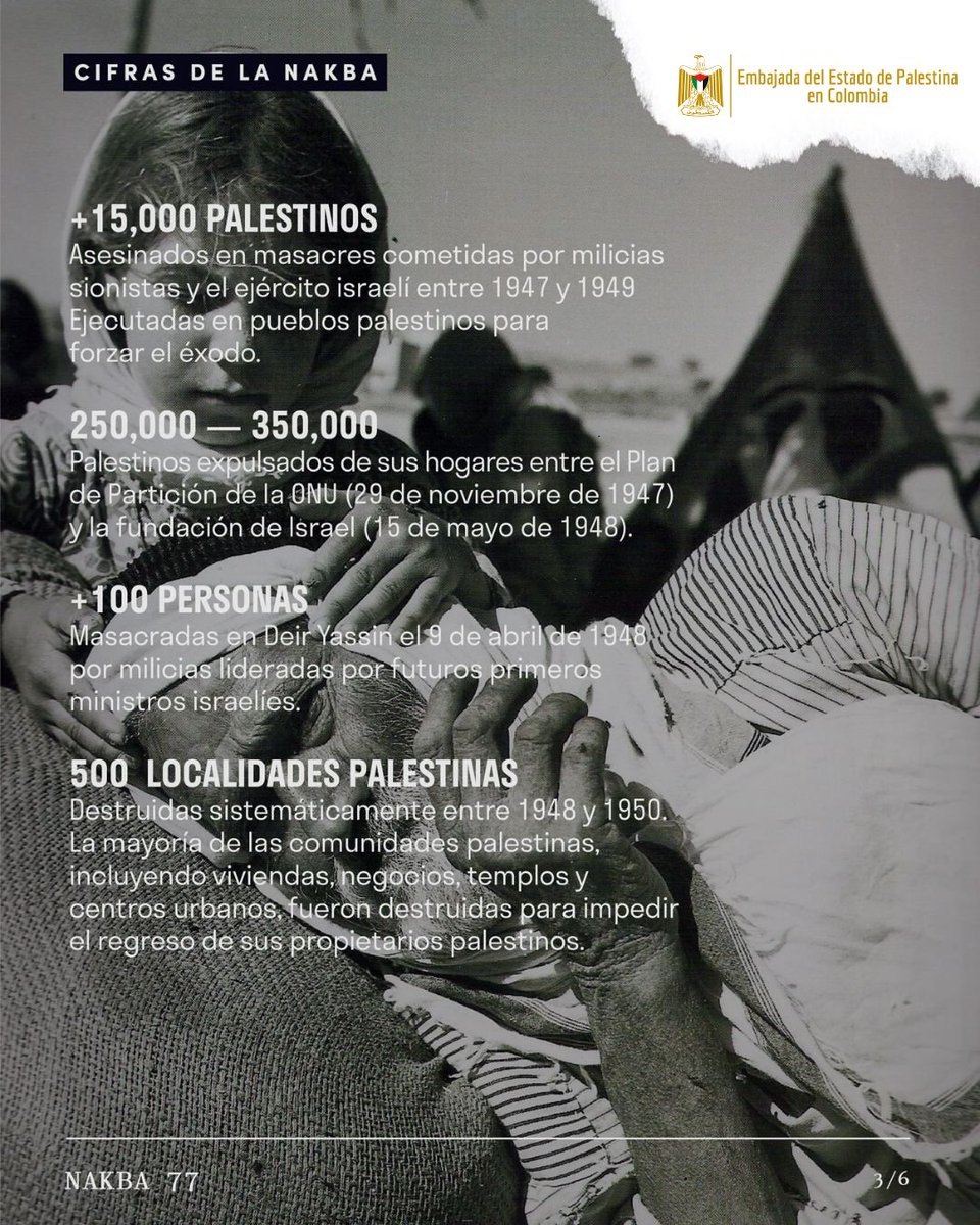 Embajada del Estado de Palestina en Colombia tweet media