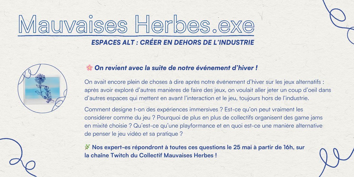 Collectif Mauvaises Herbes tweet media
