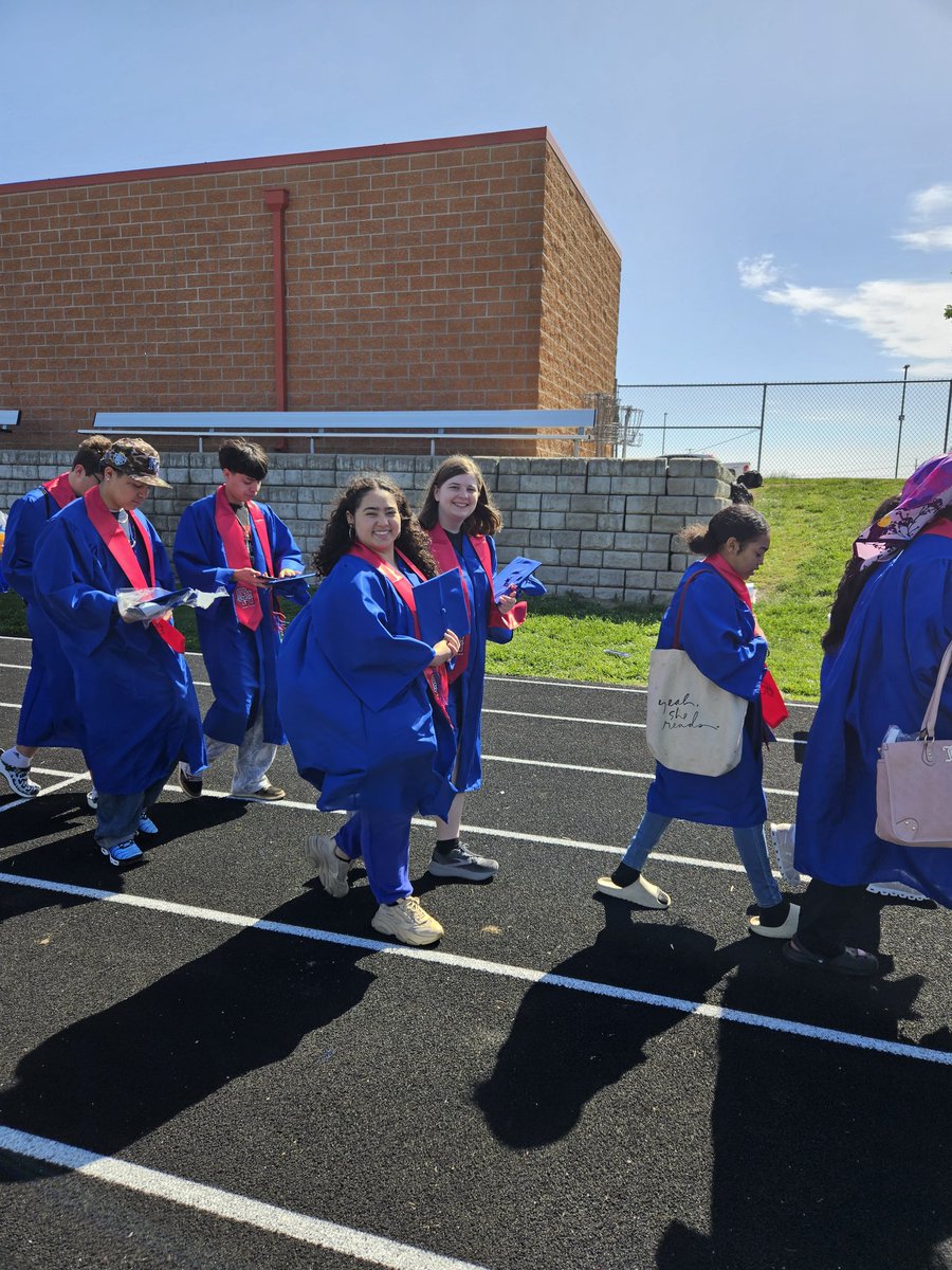 Senior Walk. #classof2025 #onteach