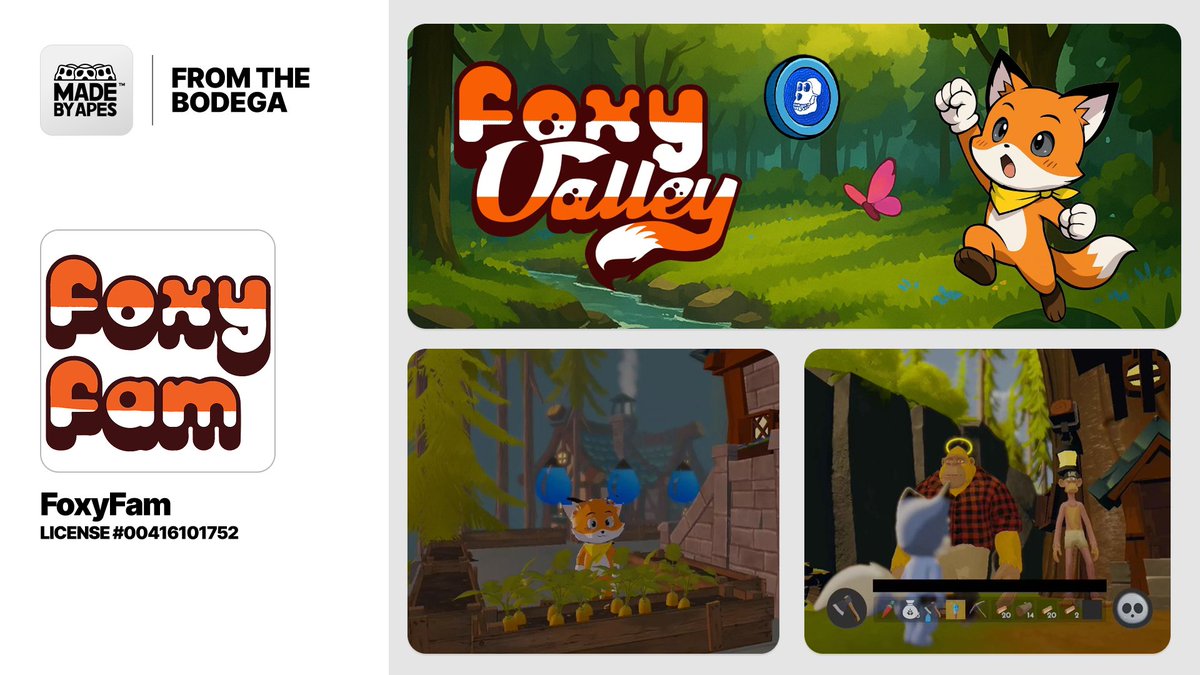 This week’s “From The Bodega” features founder <a href="/mmwalk/">mm</a> from <a href="/foxyfam_/">FoxyFam 🦊</a>. FoxyFam is a creative agency behind FoxyValley— a mobile RPG game where players explore, craft, and rebuild—while bringing all gamers to ApeChain.

See the thread below for a Q &amp; A about their MBA.