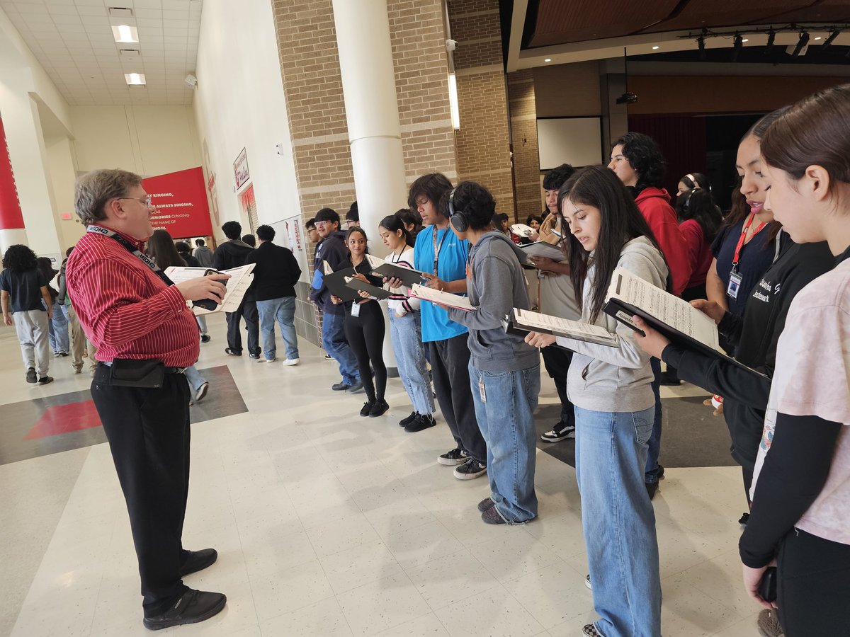 A little treat from choir during lunch!