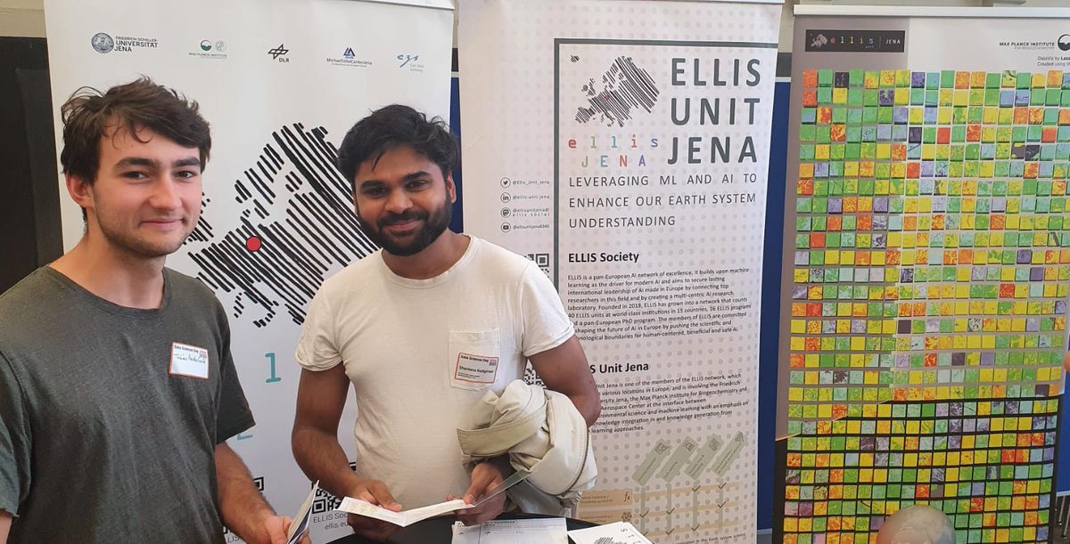 ELLIS Unit Jena (@ellis_unit_jena) on Twitter photo 📊 Data Science Day Jena (May 14), was a well-attended networking event organised by Prof. Joachim Giesen and the Interactive Inference team (inference.uni-jena.de)
We contributed an ELLIS Unit Jena booth showcasing our innovations.🤖
Supported by: <a href="/CZ_Stiftung/">Carl-Zeiss-Stiftung</a> <a href="/UniJena/">Universität Jena</a> 📊 Data Science Day Jena (May 14), was a well-attended networking event organised by Prof. Joachim Giesen and the Interactive Inference team (inference.uni-jena.de)
We contributed an ELLIS Unit Jena booth showcasing our innovations.🤖
Supported by: <a href="/CZ_Stiftung/">Carl-Zeiss-Stiftung</a> <a href="/UniJena/">Universität Jena</a>
