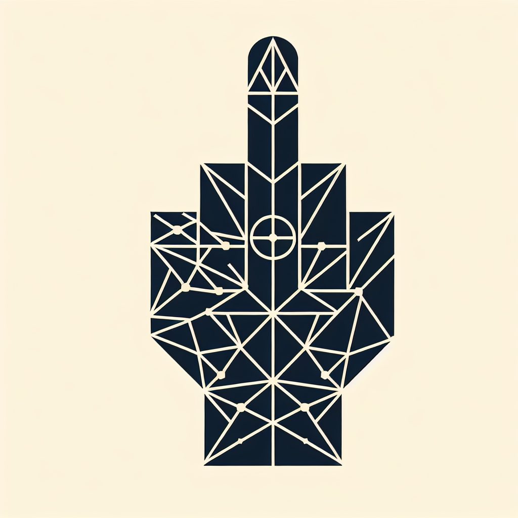 ✨ Art Styles Thread!
Ready to add some personality to your creations? Here are some art styles to try, whether you’re in the mood for bold, weird, or just plain fun.

Prompt: An image of a middle finger sign 🖕🏽 in [................] art style.

This is a thread post. Keep going