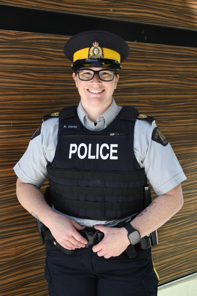 “Helping to keep people safe and representing Canada are what led me to become a Mountie,” says S/S/M Kathleen Darby. “I’m proud to wear this uniform. It’s not just a job – but an opportunity to serve and protect our communities.” 

#NationalPoliceWeek #CommittedToServe #LMDRCMP
