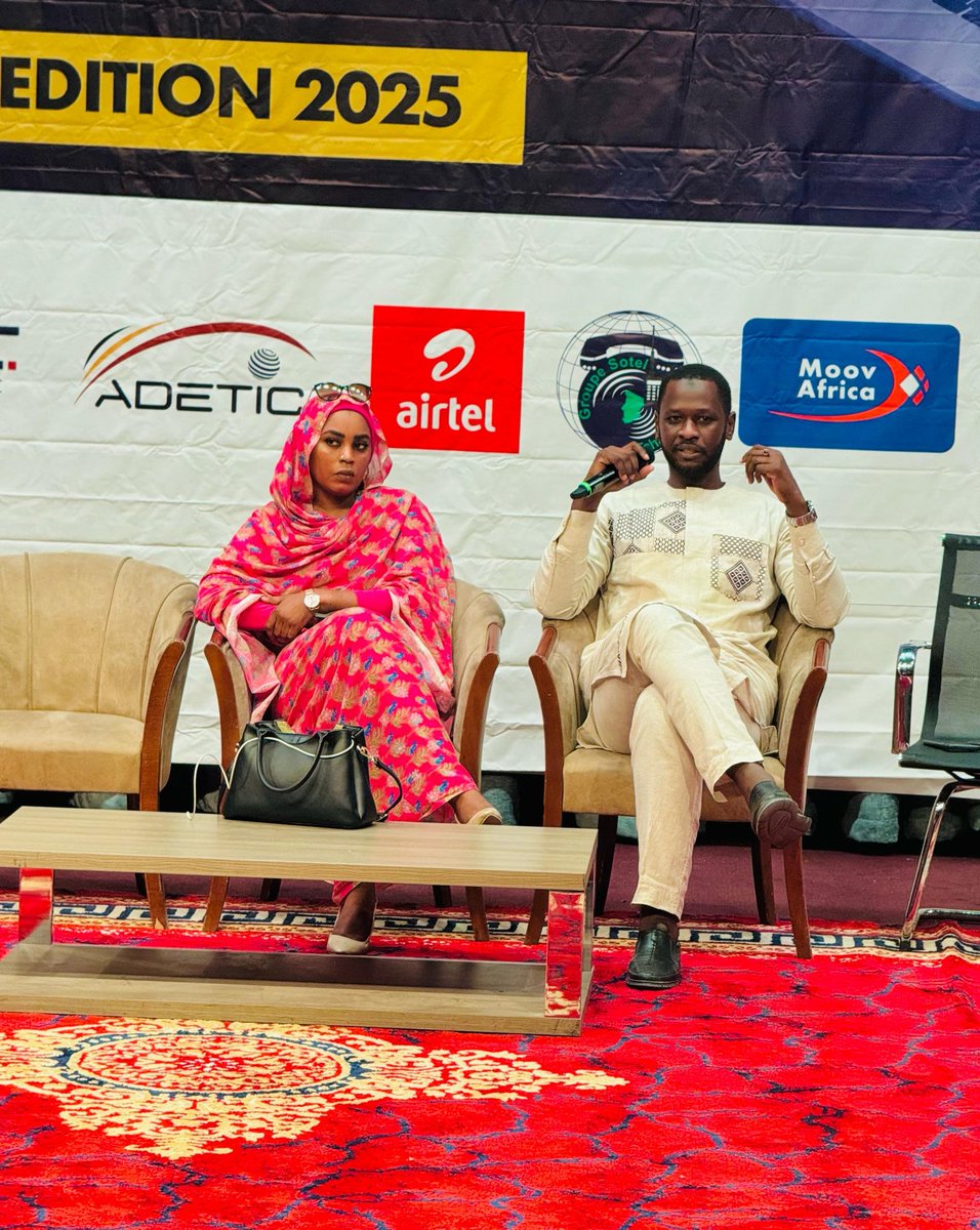 ISOC-TCHAD (@isocchad) on Twitter photo Le président d’#ISOCtchad, Ibrahim Moussa, a pris part à un panel à l’ONAMA sur la cybersécurité et la protection des femmes dans le cyberespace, marquant la clôture de la Journée des Jeunes Filles dans le secteur des TIC.
Engagé à forM et sensibilisé les filles.<a href="/internetsociety/">Internet Society</a> Le président d’#ISOCtchad, Ibrahim Moussa, a pris part à un panel à l’ONAMA sur la cybersécurité et la protection des femmes dans le cyberespace, marquant la clôture de la Journée des Jeunes Filles dans le secteur des TIC.
Engagé à forM et sensibilisé les filles.<a href="/internetsociety/">Internet Society</a>