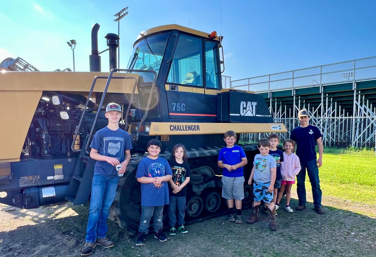 More pics of our students enjoying the many hands-on Ag Day activities presented by our FFA.