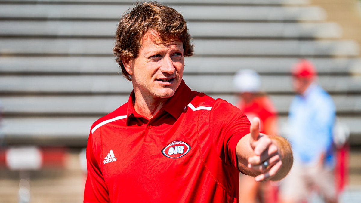 Saint John's Athletics (@sjujohnnies) on Twitter photo . <a href="/SJUFootball/">Johnnie Football</a> head coach Gary Fasching announced the hiring of Rocori High School head coach James Herberg as a defensive assistant today!
RELEASE: gojohnnies.com/news/2025/5/15…
#GoJohnnies #d3fb . <a href="/SJUFootball/">Johnnie Football</a> head coach Gary Fasching announced the hiring of Rocori High School head coach James Herberg as a defensive assistant today!
RELEASE: gojohnnies.com/news/2025/5/15…
#GoJohnnies #d3fb