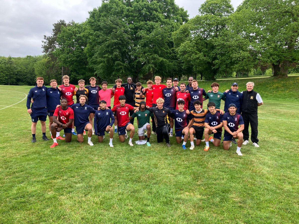 Fantastic to welcome back Andy Vilk, old boy and former England 7ns captain, with the Hong Kong 7ns sides this morning. Thanks to everyone for a great day. ⚫️🟡🏉 #OratoryRugby