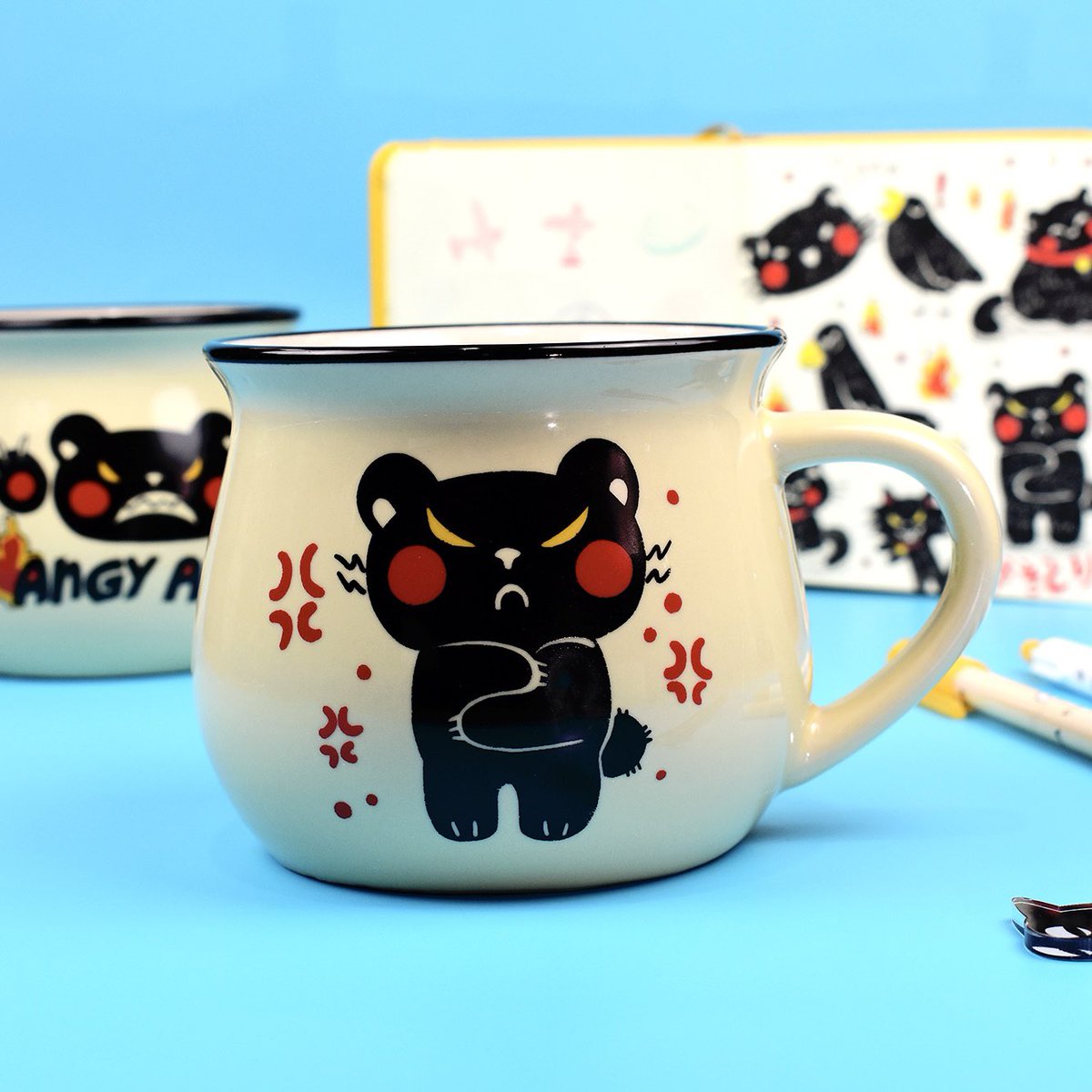 TheMoonborn's tweet image. 🔥💥The Angy Aura mugs are HEREEEE💥🔥
I hope you like it and that you get one and that you smirk or giggle anytime you sip your morning drink from it!!! 😝

Your support means so much to me 💞✨ and keeps me going!!!