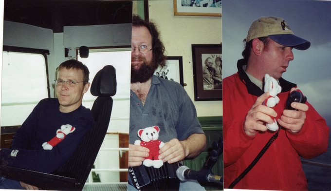 We might be the only bear who has been on a boat trip that included a visit to St Kilda !  Our caregiver Liz took us there on a visit to Ireland &amp; Scotland in 2003. 
There is also a fascinating story about the years this lady spent in exile on St Kilda en.wikipedia.org/wiki/Rachel_Ch…