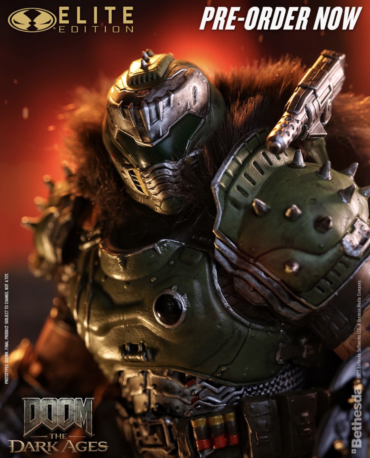 マクファーレントイズ　ドゥームスレイヤー　ダークエイジ DOOM: The Dark Ages Doom Slayer 7-Inch Deluxe Action Figure