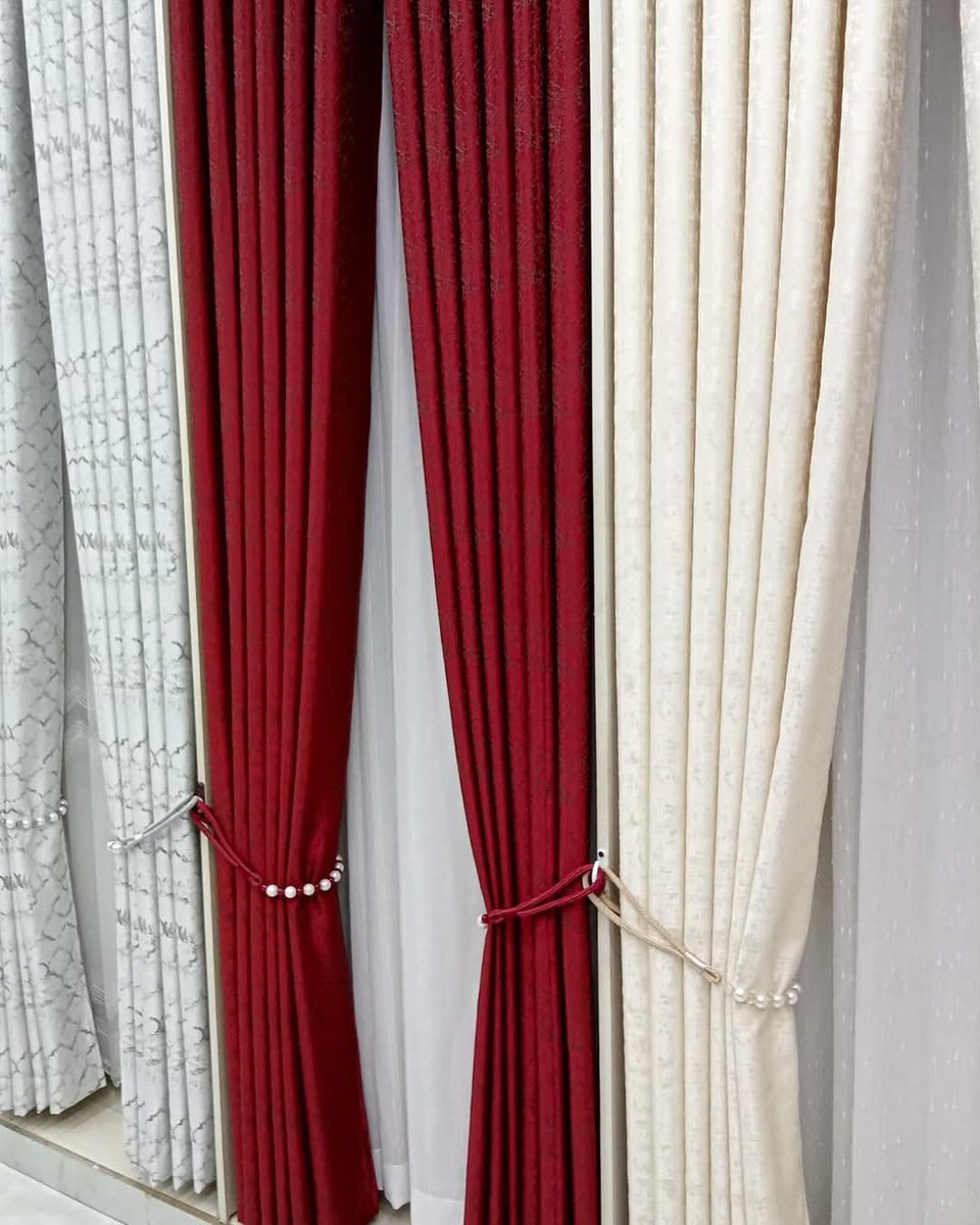 Transform your living place with the Beautiful quality fabric blackout curtain 
Per meter 1200/=
Sheers 600/= Per meter 
We do site visit 
We take measurements 
We do installations 
Free delivery countrywide 
Contact or WhatsApp 0742431633