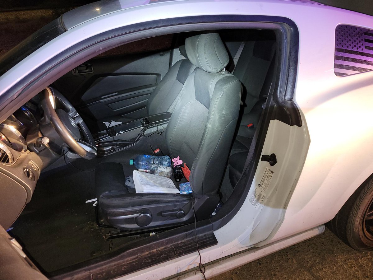 Hold your horses, we aren’t mucking around; alien smuggling is a felony. 

The owner of this Mustang got his car seized when Willcox station agents caught him smuggling an illegal alien from Mexico. Too bad we can’t use this pony on our horse patrol units. The driver is being