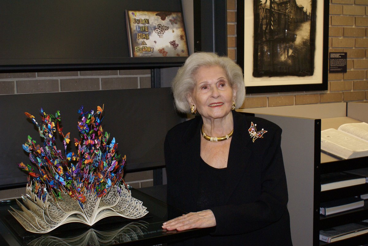 Visit the Museum for free today in honor of Holocaust survivor Stefi Altman, z"l.  #OnThisDay in 1926, Stefi was born in Lublin, Poland. She survived Treblinka and Majdanek, eventually escaping from Dorohucza. 

Reserve free tickets: hmh.org/tickets
