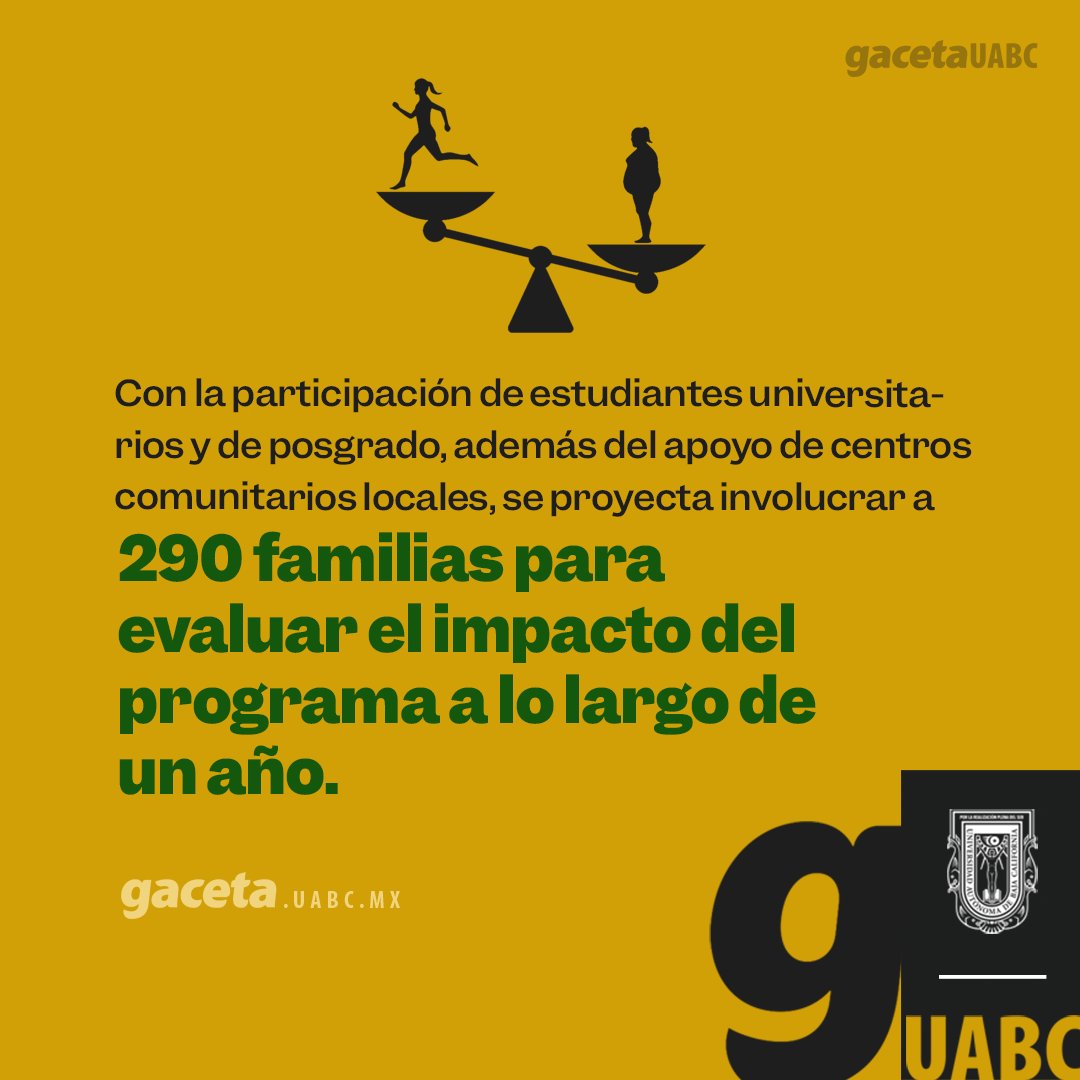 La UABC y la SDSU colaboran en un proyecto binacional enfocado en reducir enfermedades crónicas entre poblaciones fronterizas. El proyecto busca transformar la salud familiar mediante la prevención y la promoción de hábitos saludables sostenibles. gaceta.uabc.mx/edicionesanter…
