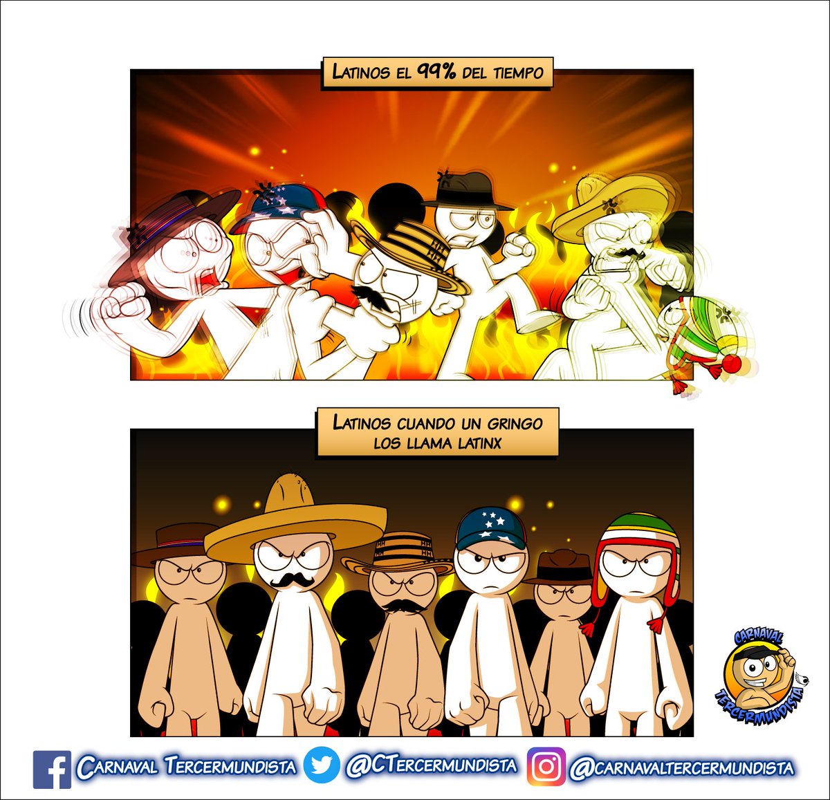 Carnaval Tercermundista tweet media