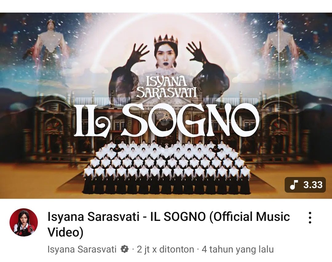 vianoadi's tweet photo. Di lagu Il sogno di menit 2.25 - 2.27 ada kata yang terdengar seperti "setan iblis" tapi di liriknya tidak ada https://t.co/Dh9yvO6C2r