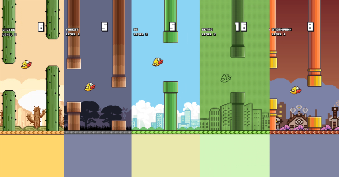 Which Quest mode levels do you like the best? #flappybird