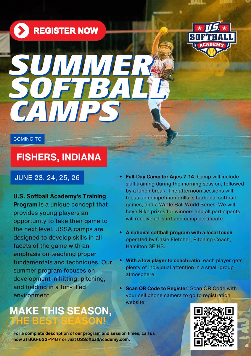 ☀️Summer 🥎 Camp is almost here! Get registered soon!