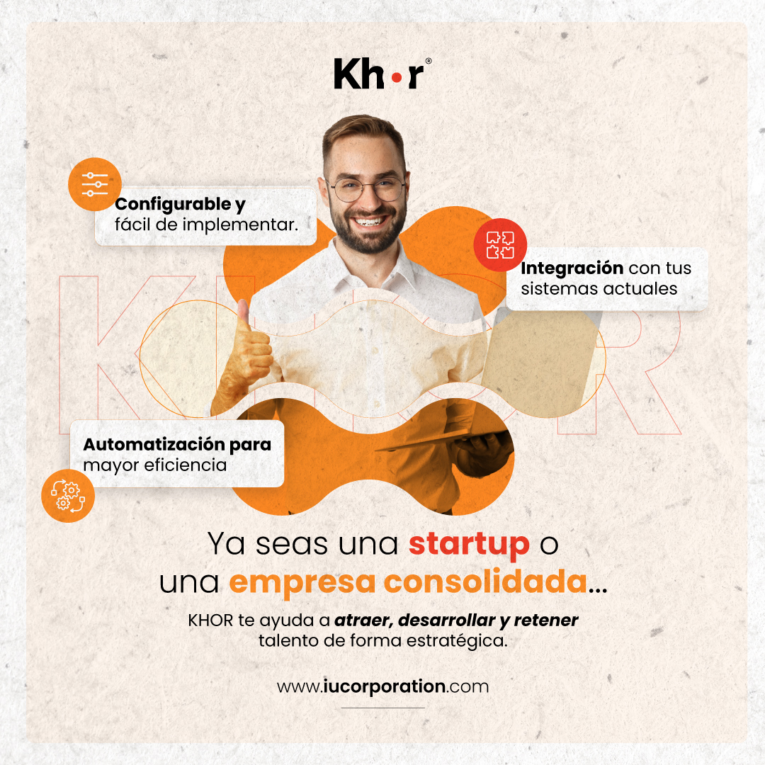 iU_Corp's tweet photo. 📆  Agenda una demo y conoce cómo KHOR transforma tu gestión de talento en los puntos clave del camino de tus colaboradores en https://t.co/YDzF2Wxi7a 

#iucorporation #hiumanlab #khor #nomikhor https://t.co/oNLaDZiCT3