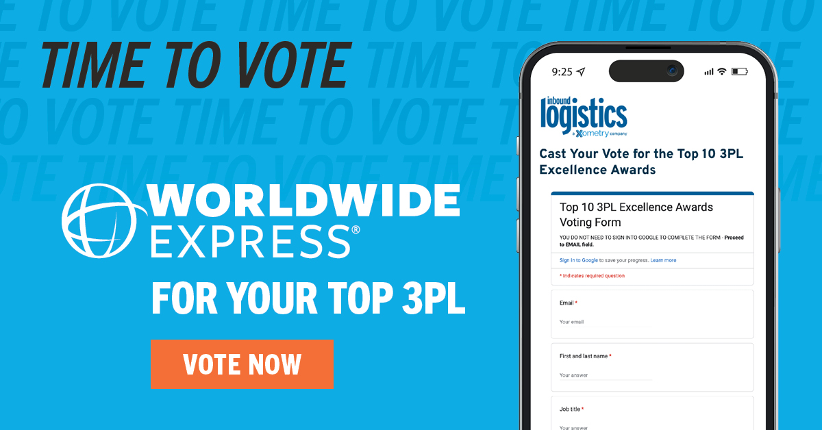 We don’t just help move shipments—we move businesses forward.
Our people pride themselves on delivering not just packages, but exceptional service and real relationships.

If you’ve felt that difference, help us earn a Top 10 3PL spot with your vote.
🗳️ Vote now 👉