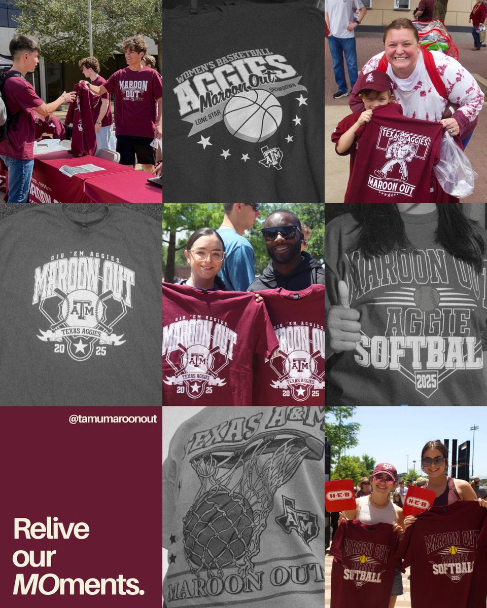 Texas A&M Maroon Out tweet media