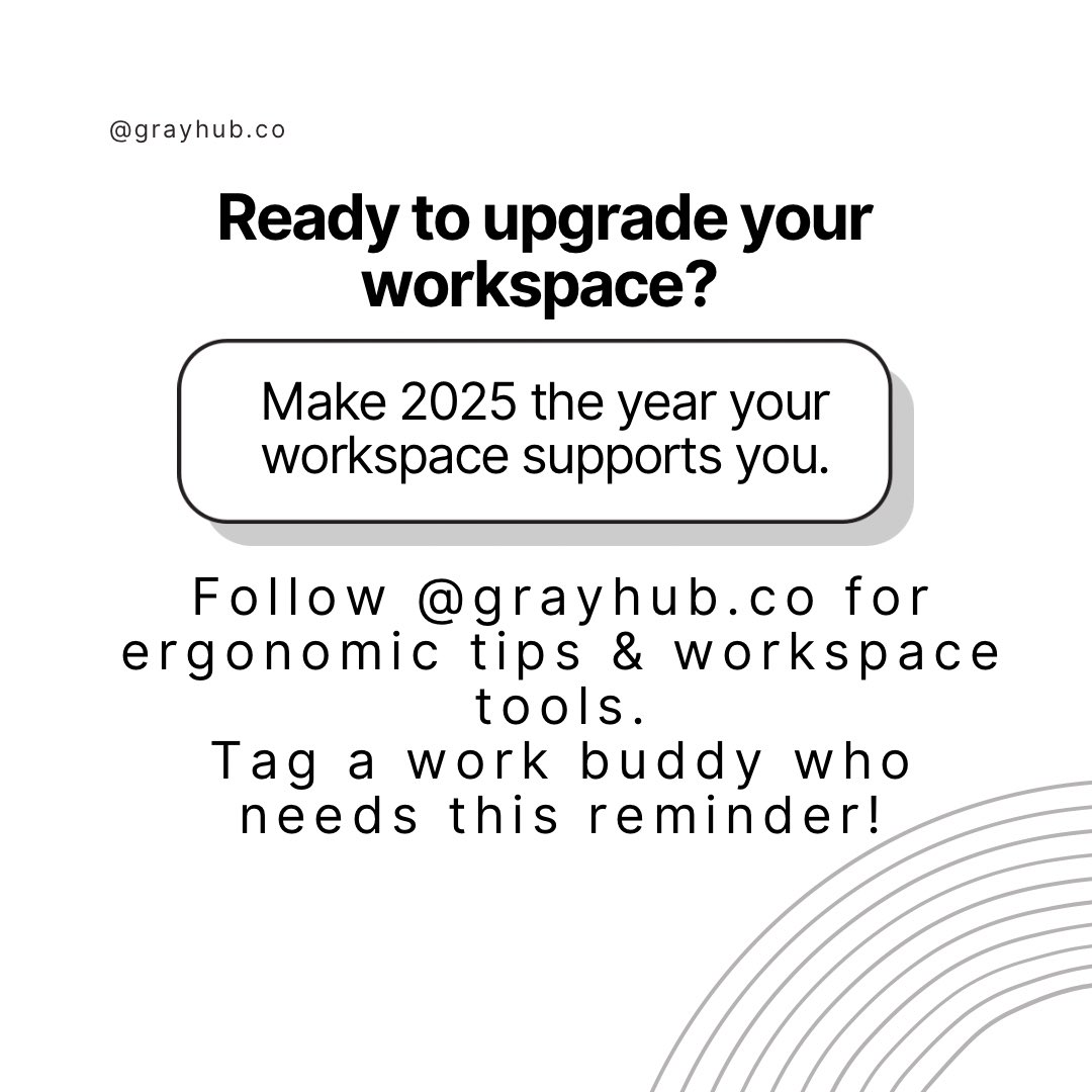 grayhubco's tweet photo. Swipe through to see why a few simple changes can transform the way you work and feel, every single day.

Which of these tips will you try first?
 Drop a comment or tag someone who needs an ergonomic upgrade!

#Ergonomics #WorkFromHomeTips #Productivity2025 #RemoteWorkSetup https://t.co/UYfw3YyWZm