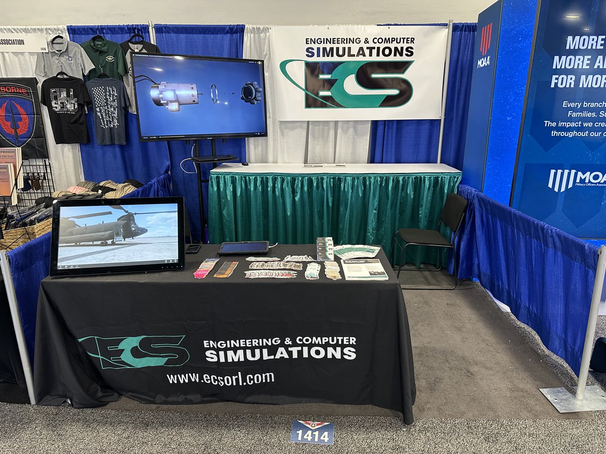 The #ECSTeam is having a great time exhibiting at the Army Aviation Mission Solutions Summit.  This event runs through May 16 in Nashville. Make sure to stop by our booth or reach out to connect while the team is here!
