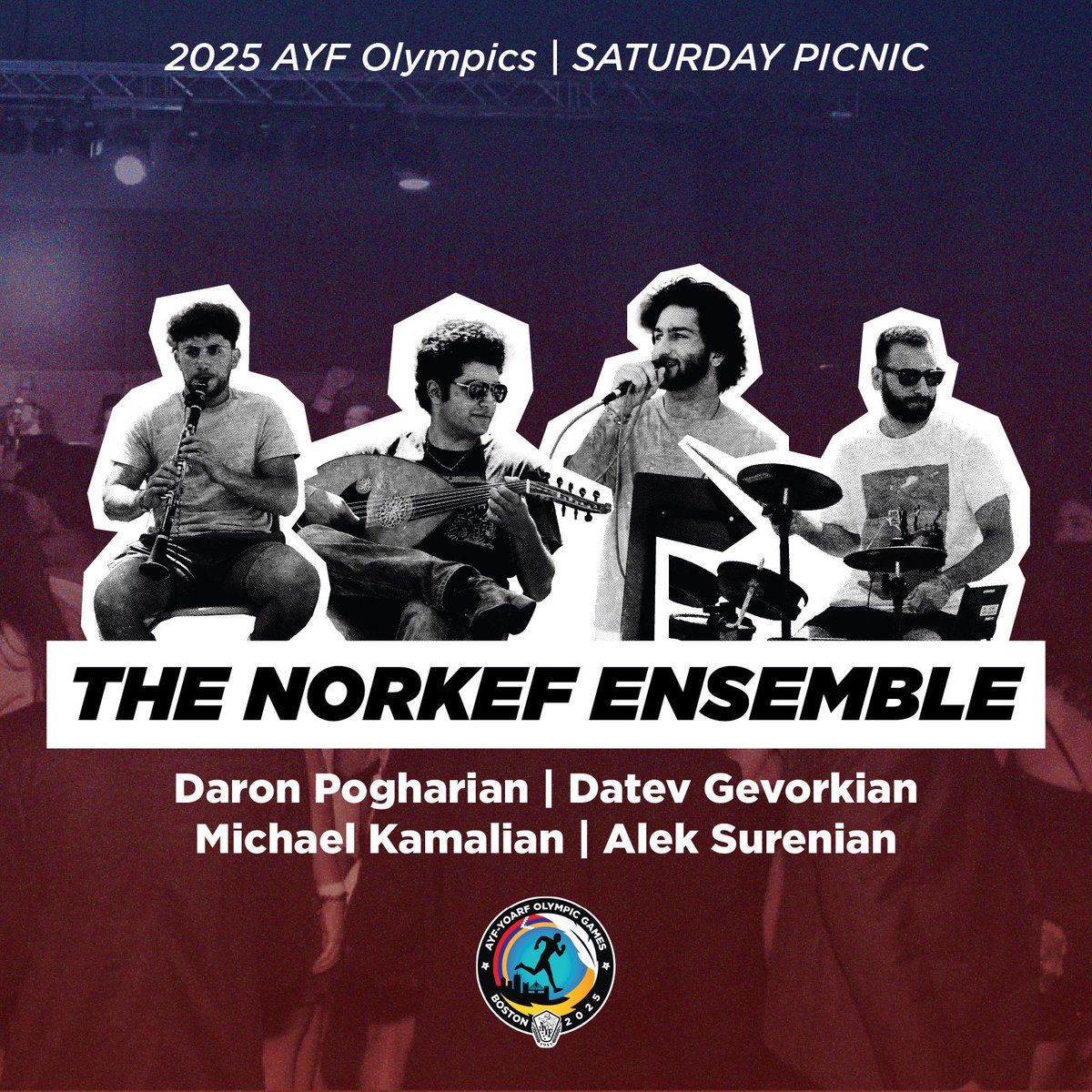 AYFolympics's tweet photo. Norkef Ensemble will be performing live during the Softball Tournament at our Saturday Picnic! Enjoy a day filled with great music, and some friendly competition. ⚾️ https://t.co/YwQuQvvdZg